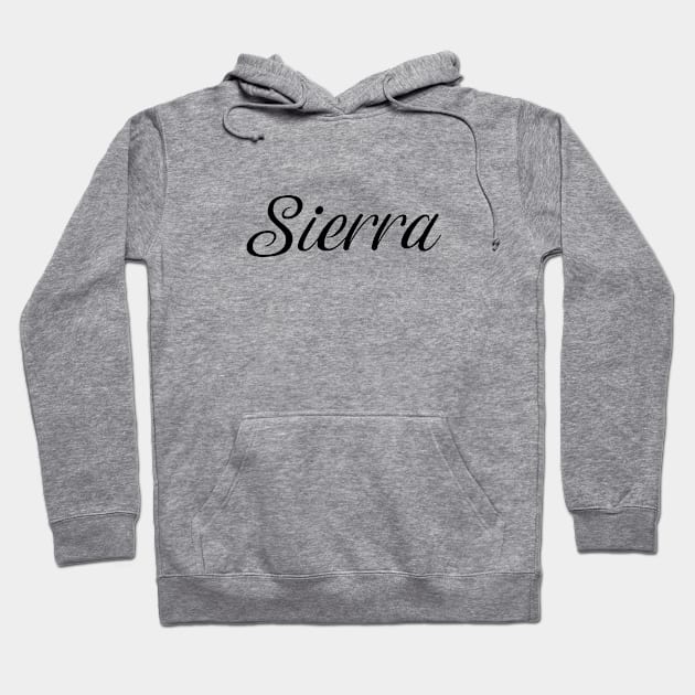 Name Sierra Hoodie by gulden